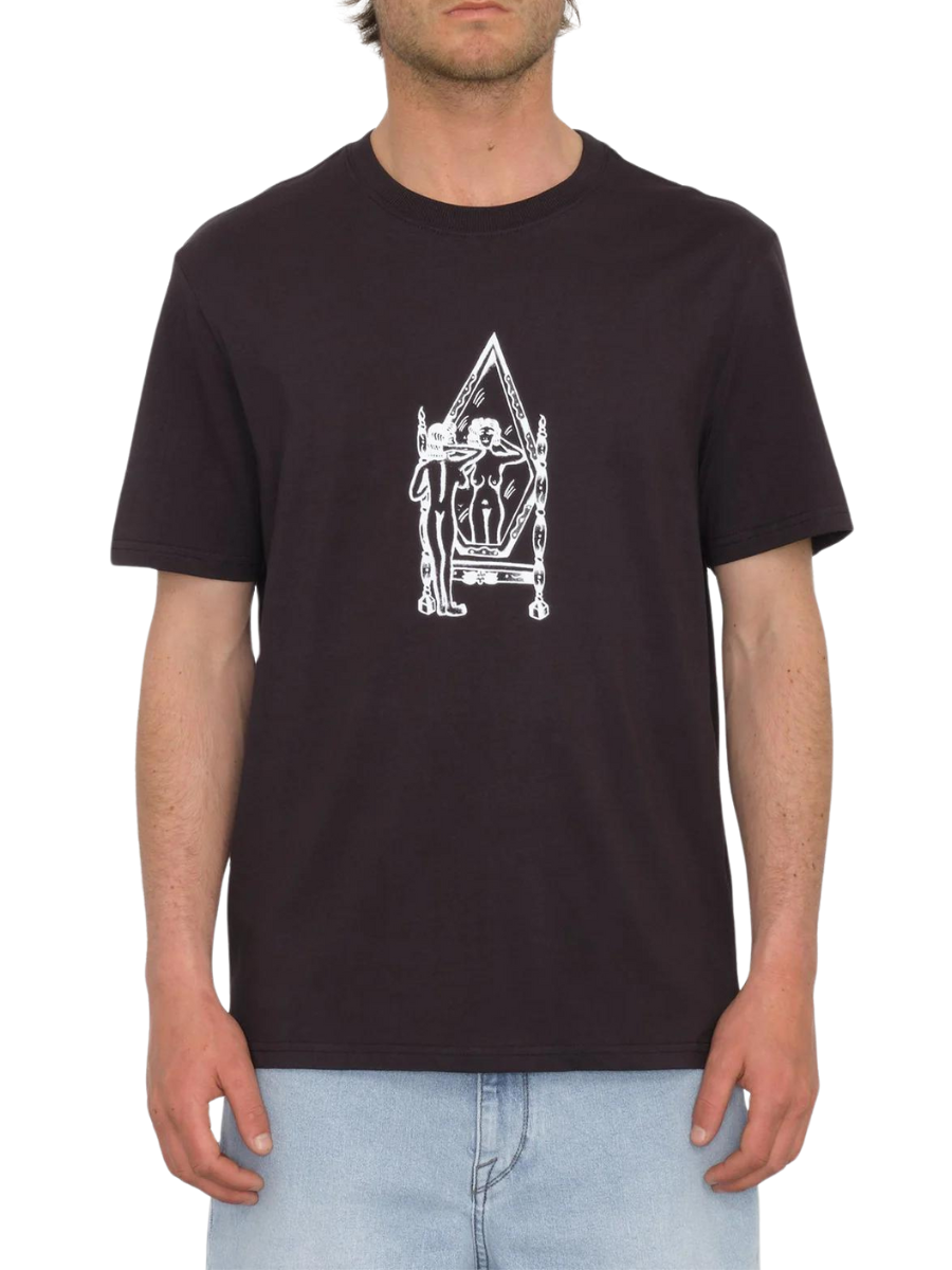 Camiseta Volcom Lintell Mirror - Preto | Camisetas masculinas | Camisetas masculinas de manga curta | Coleção_Zalando | Loja Volcom | Novos produtos | Oferta limitada de camisetas | Produtos mais recentes | Produtos mais vendidos | Produtos mais vendidos | REC x Camisetas | surfdevils.com