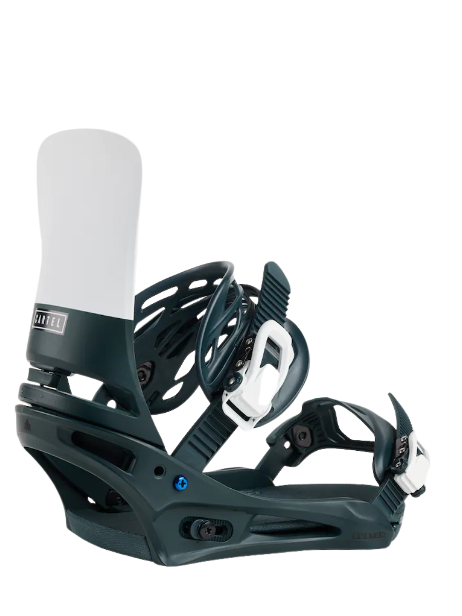Burton Cartel Re:Flex Deep Emerald / White Snowboard Bindings
