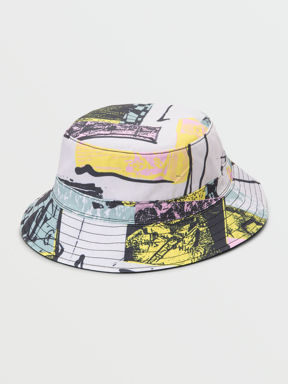 Volcom ent Flyer Bucket Black Combo Reversible Bucket Hat