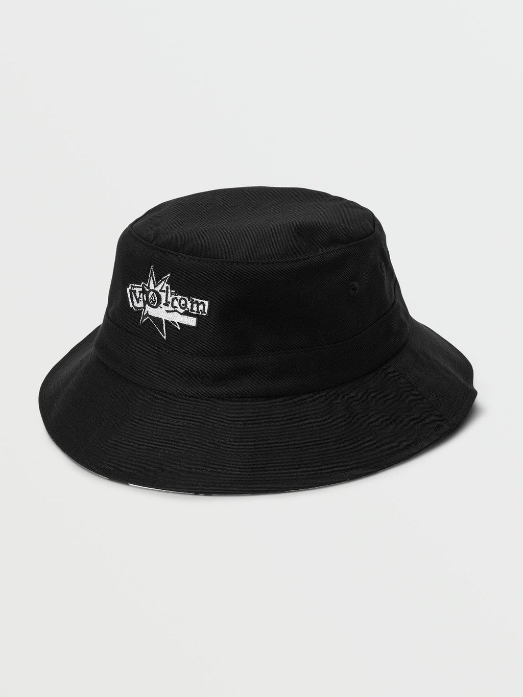 Volcom ent Flyer Bucket Black Combo Reversible Bucket Hat