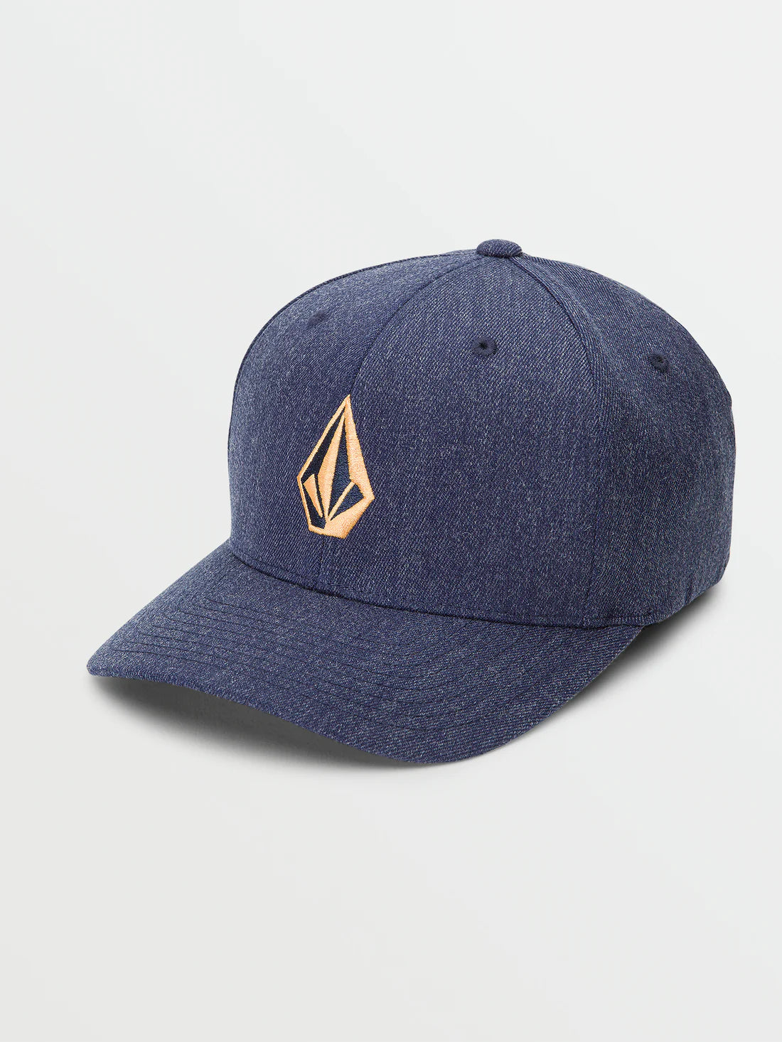 Volcom Full Stone Heather Flexfit Cap - Navy Heather