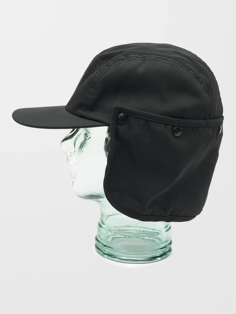 Volcom Stone Trip Flap Cap - Black