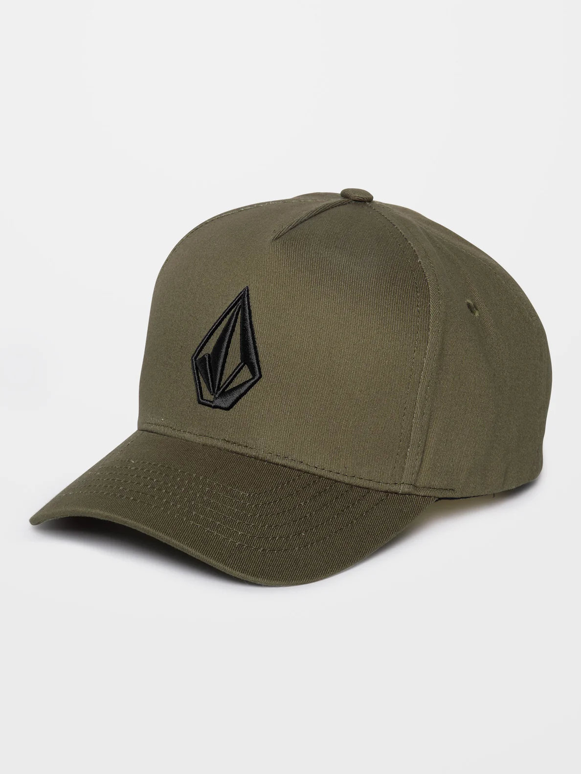 Volcom geprägte Stone ADJ-Kappe – Wintermoss