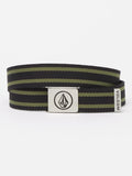Cinturón Volcom Circle Web - Expedition Green