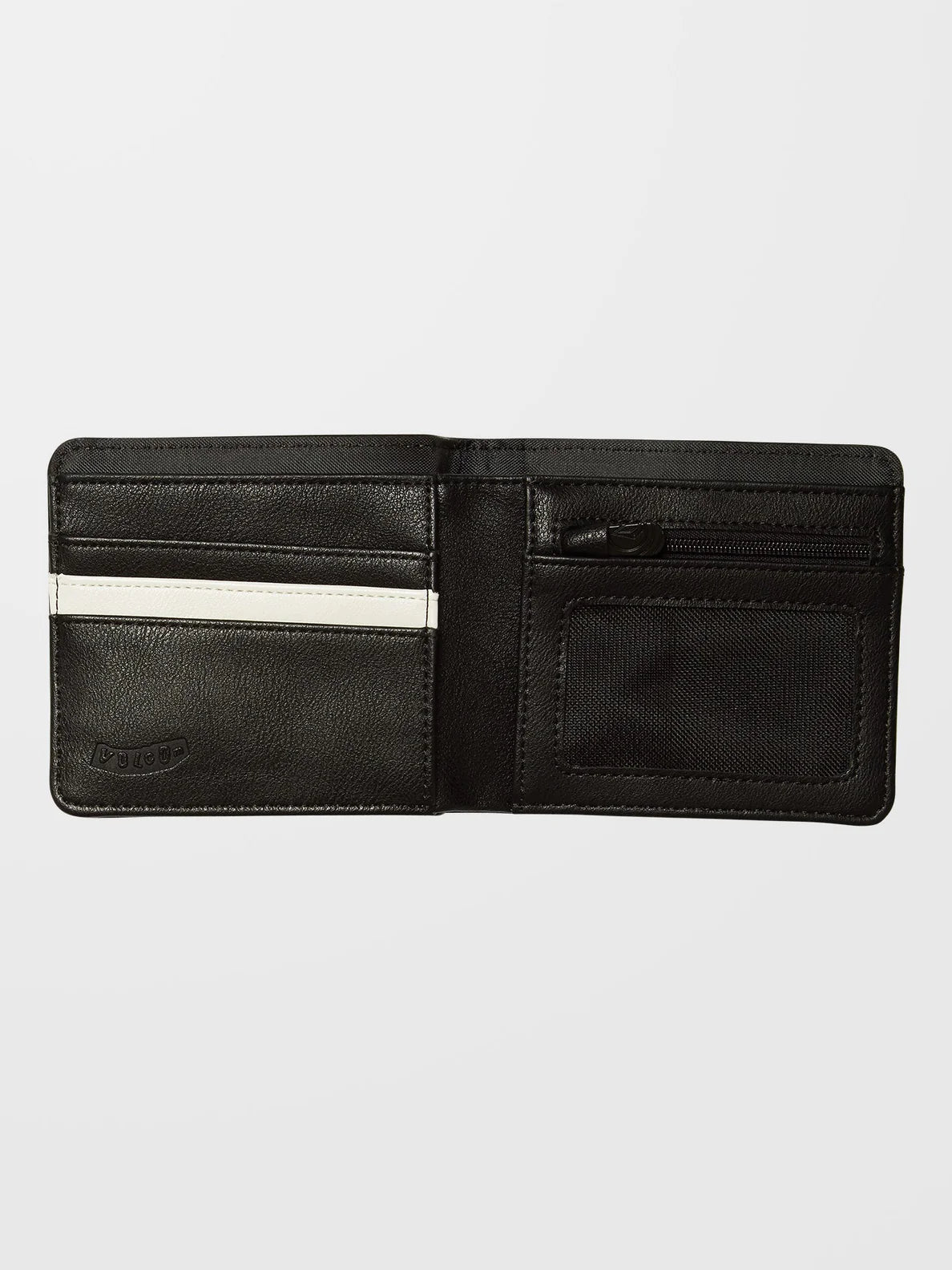 Volcom Slim Stone Small Wallet - Black