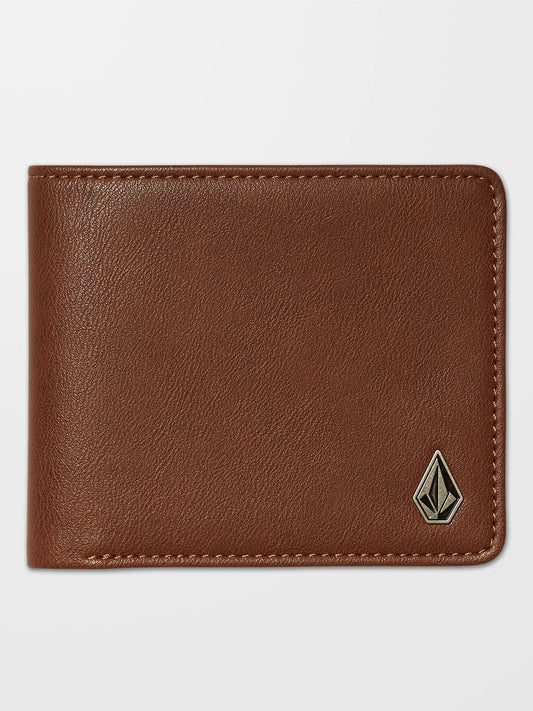 Volcom Slim Stone S Geldbörse - Braun