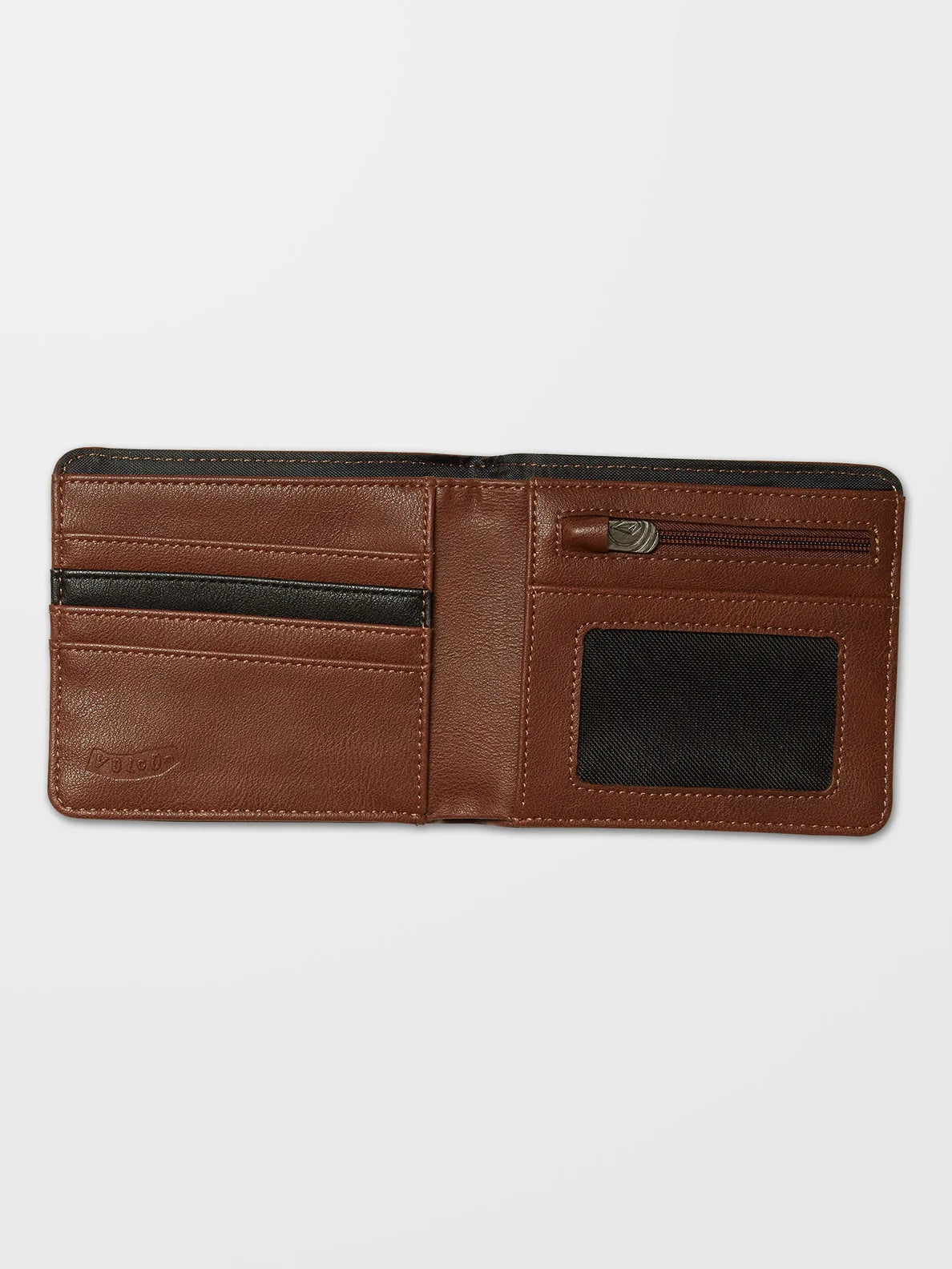 Volcom Slim Stone L Wallet - Brown