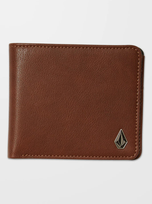 Portefeuille Volcom Slim Stone L - Marron