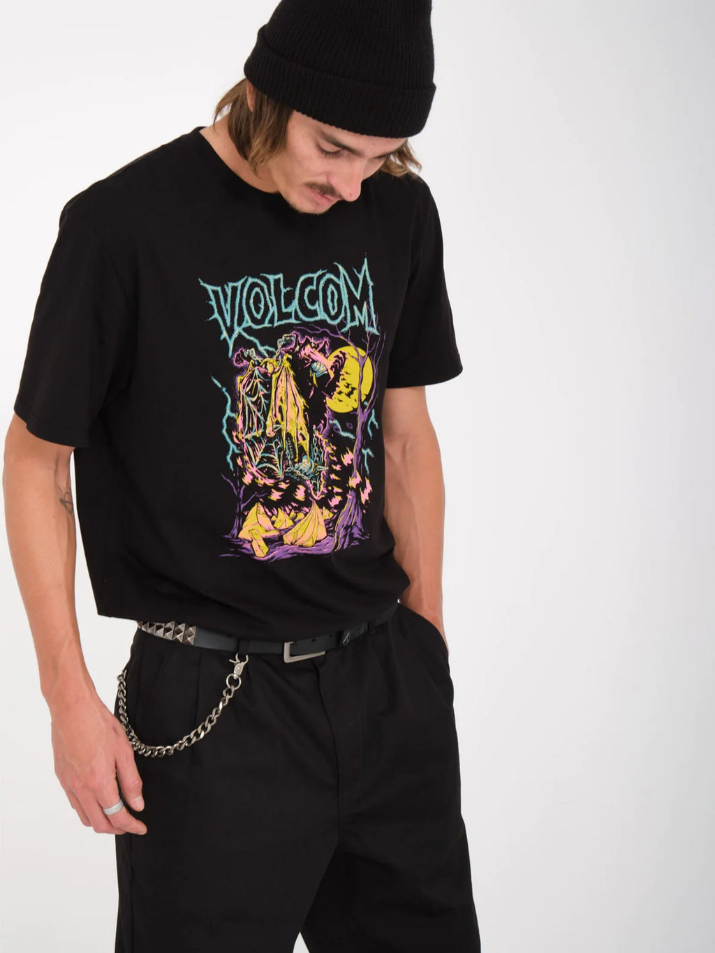 Volcom V Ent Leather Wallet - Black