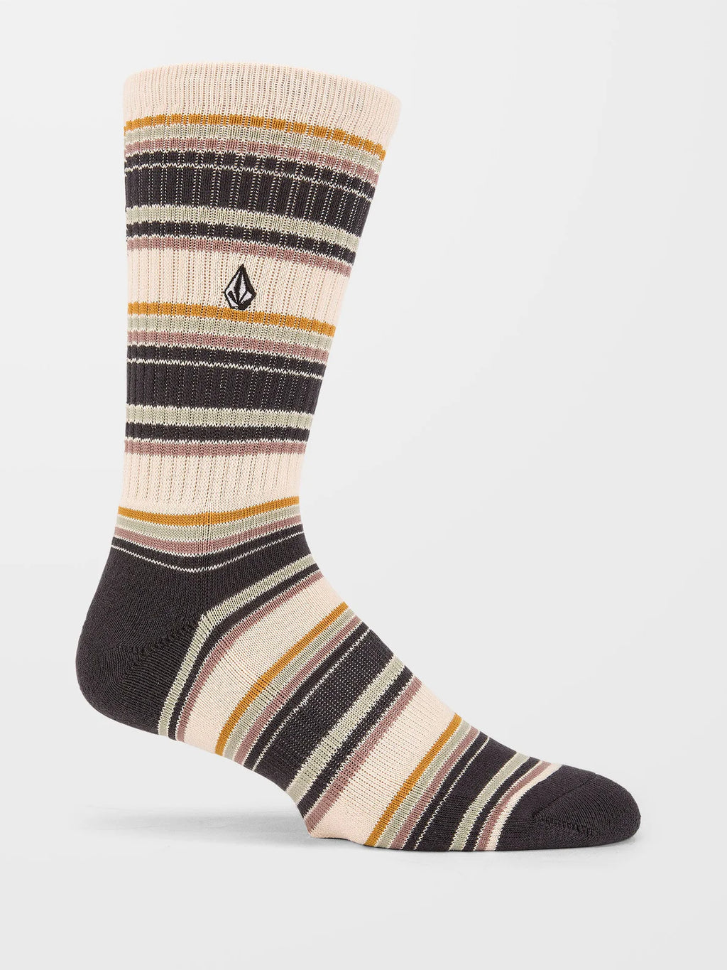 Volcom Stripes Socken – Seegrasgrün