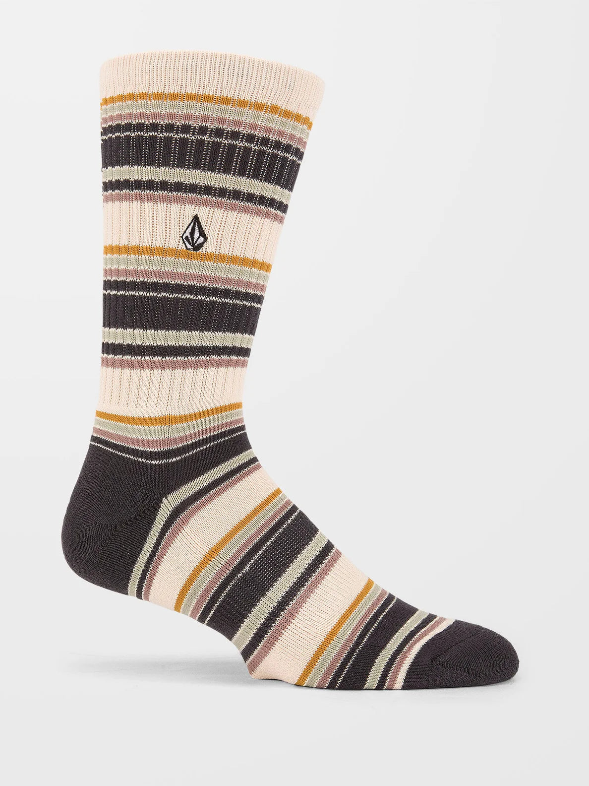 Volcom Stripes Socken – Seegrasgrün