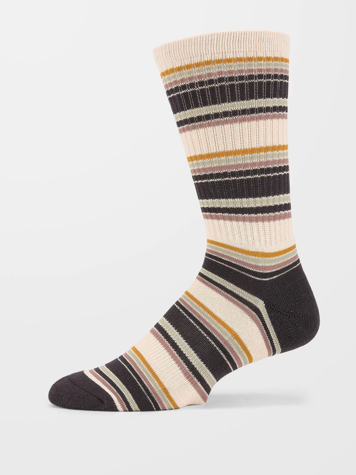 Volcom Stripes Socken – Seegrasgrün