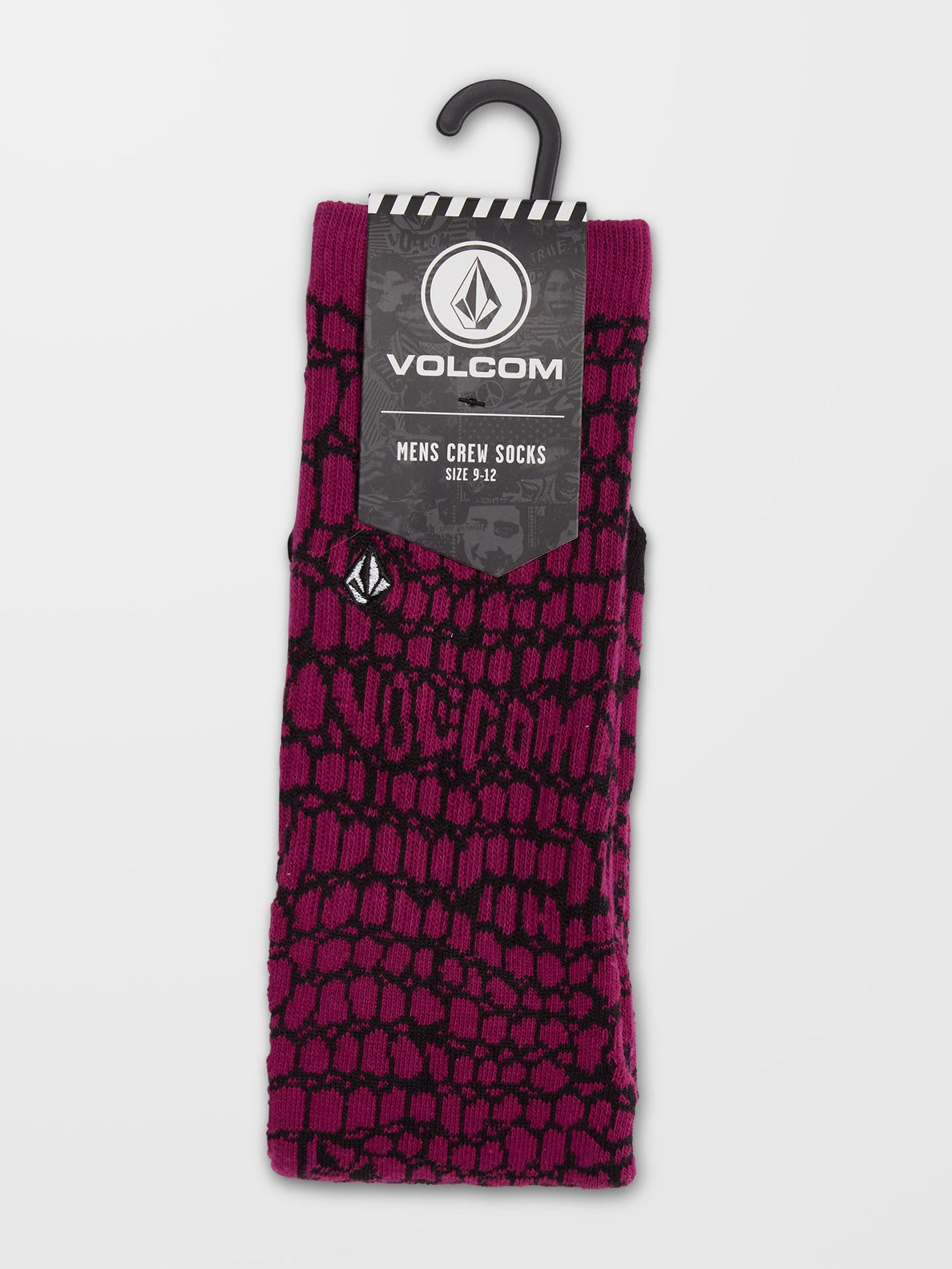 Volcom Todd Bratrud Sock - plum | surfdevils.com