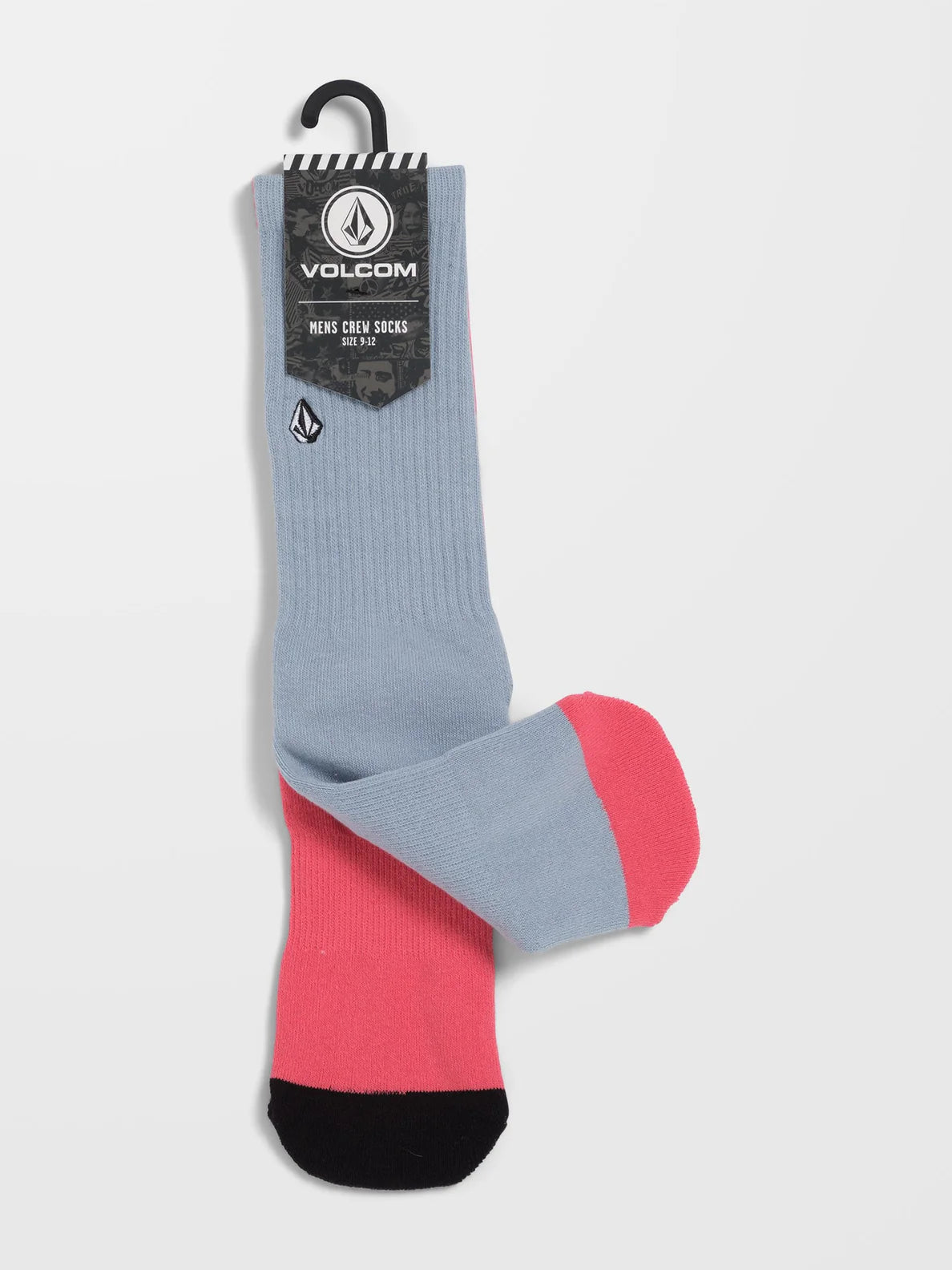 Volcom V Ent Hockey Dad Socks - Washed Ruby