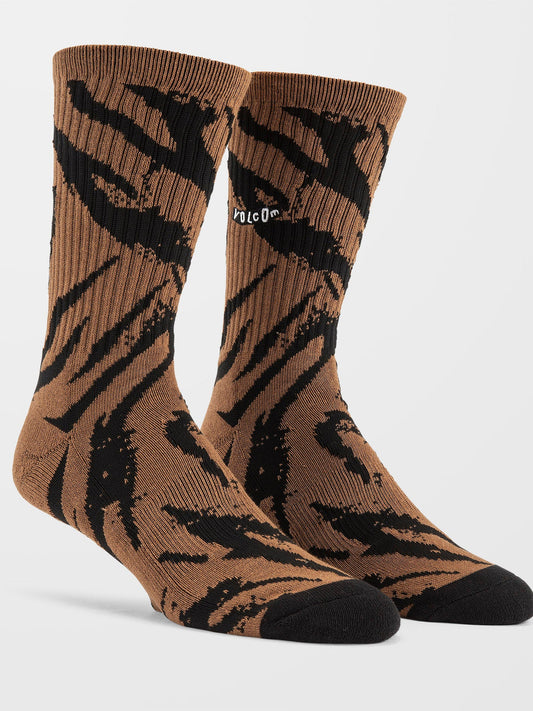 Calcetin Volcom Pistol Sock Tobacco