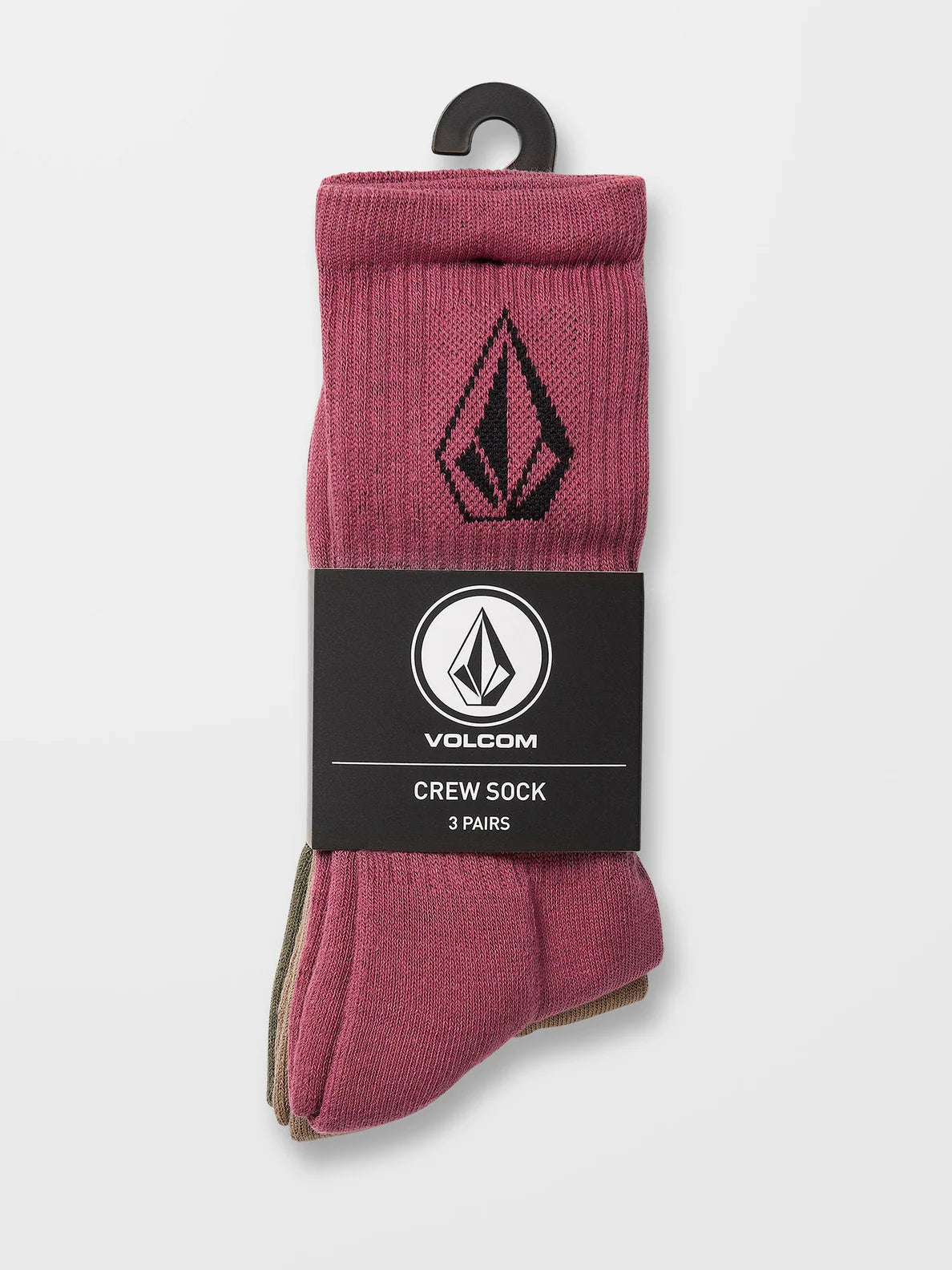 Volcom Meias Full Stone Pack 3 - Agave | Calcetines | Volcom Shop | surfdevils.com