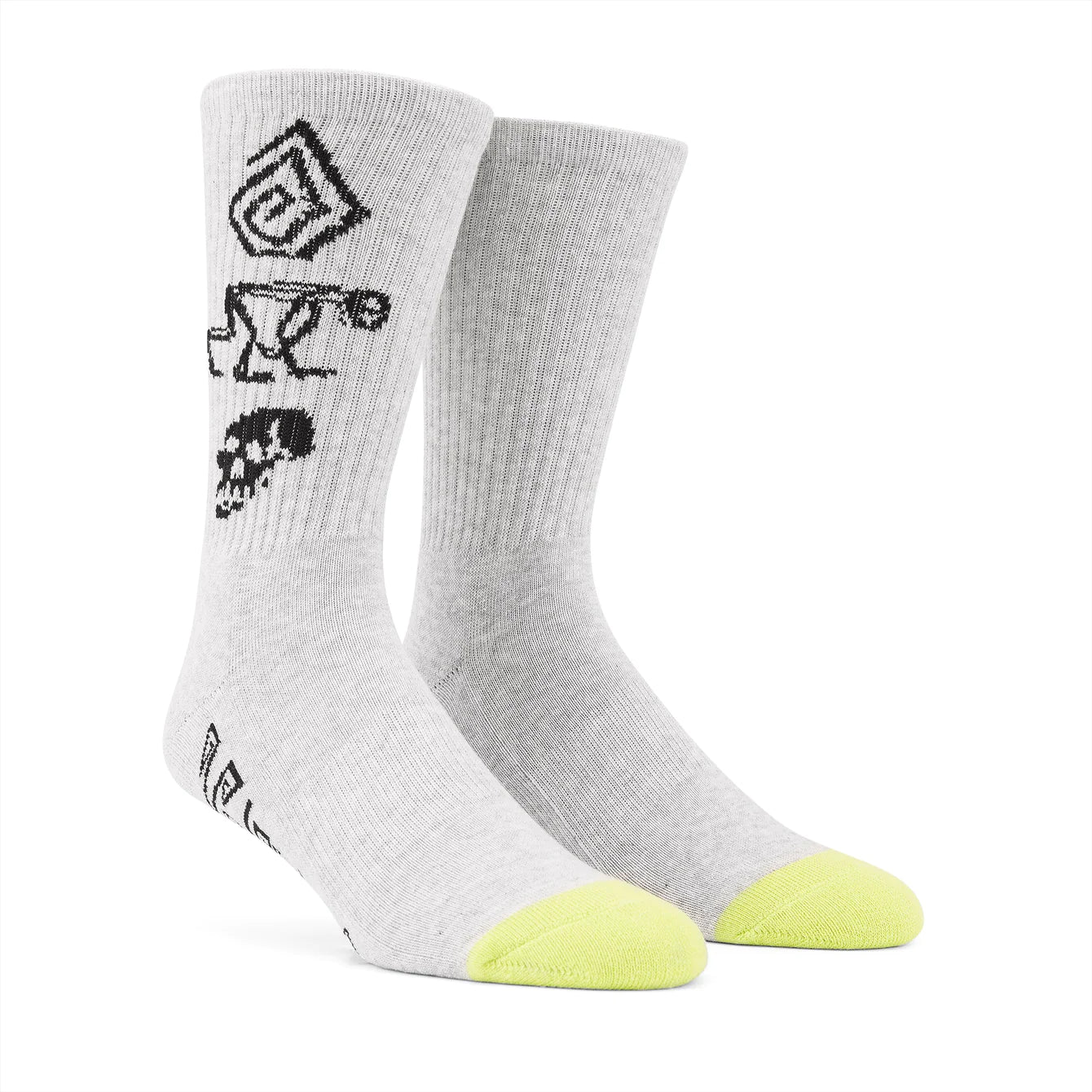 Chaussettes Volcom Skate Vitals Simon Bannerot - Charcoal Heather | Nouveaux produits | Produits les plus récents | Produits les plus vendus | surfdevils.com