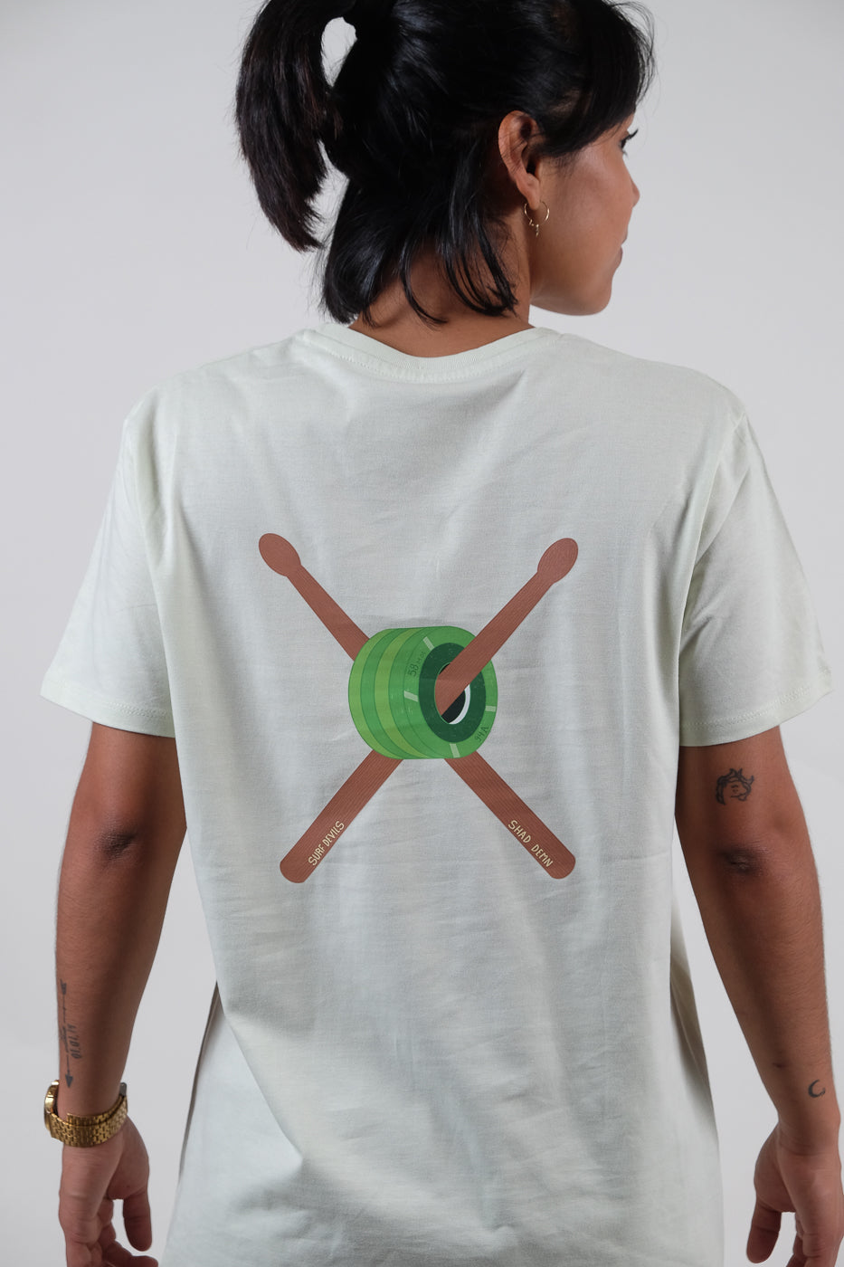 Camiseta SurfDevils X Shad Demn Artist Series Skate