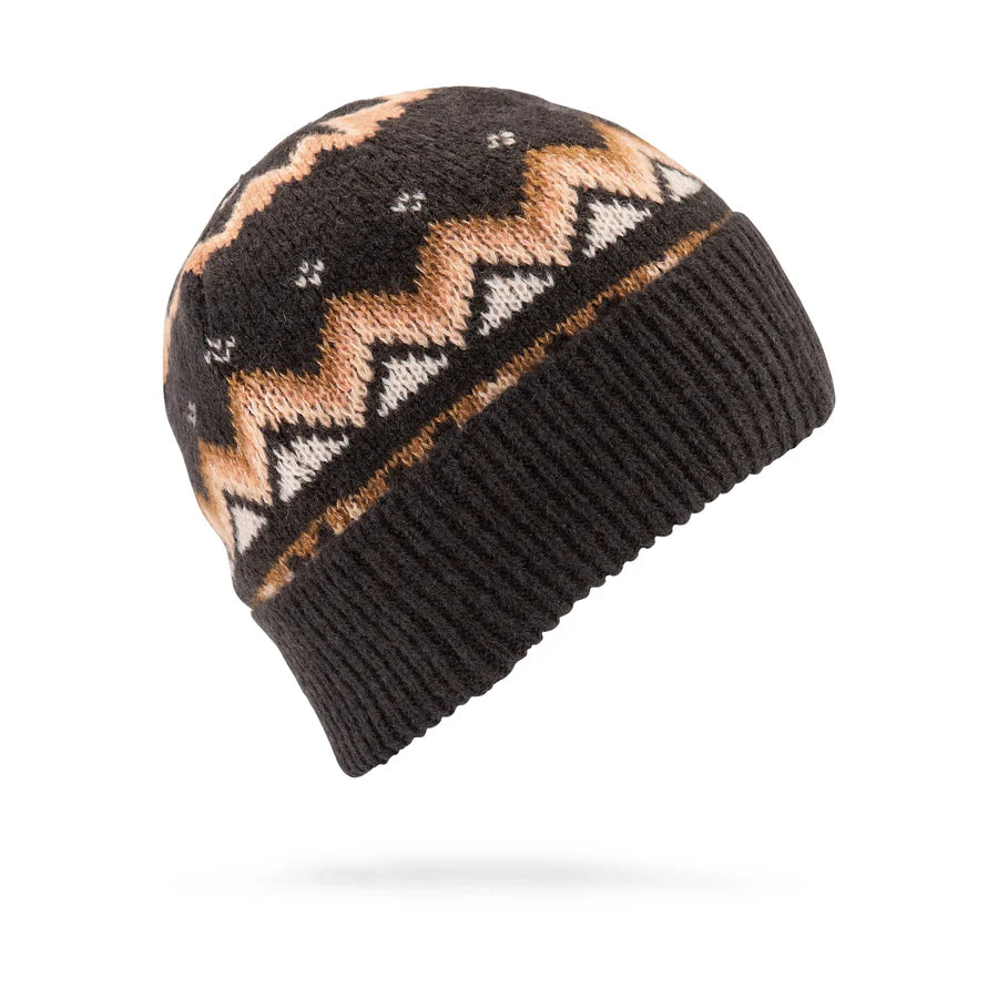 Volcom Not Fairisle Beanie – Vintage Schwarz