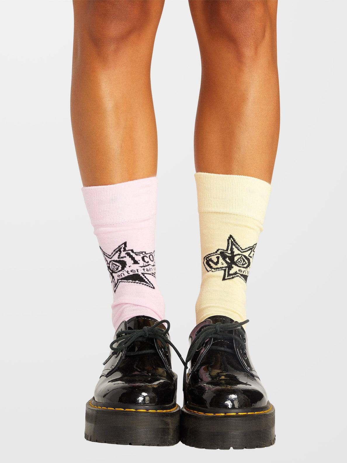 Volcom V Ent Sock Premium Reef Pink Girl's Sock