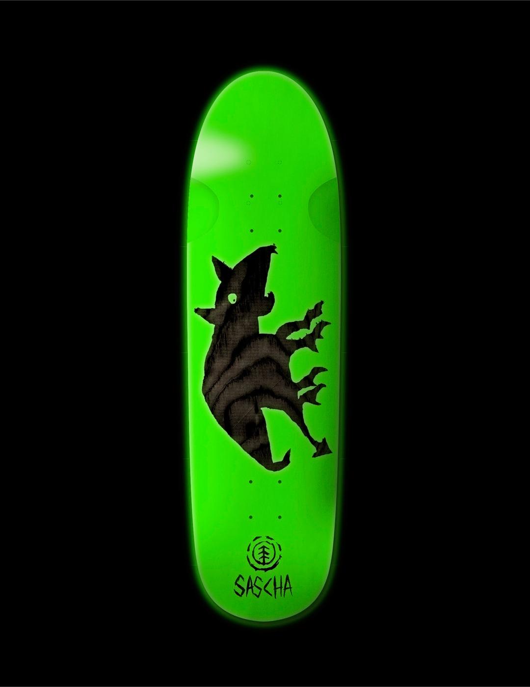 Element Skateboards Sasha demon 8.75 Deck | elements | surfdevils.com