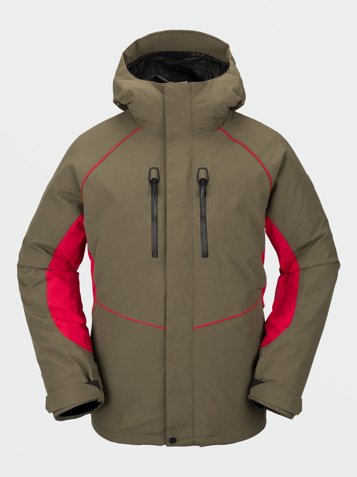 Veste de snowboard Volcom TDS 2L Gore-Tex Jacket - Dark Teak | HIVER 24 | Nouveaux produits | Produits les plus récents | Produits les plus vendus | Snowboard Gore-Tex | surfdevils.com