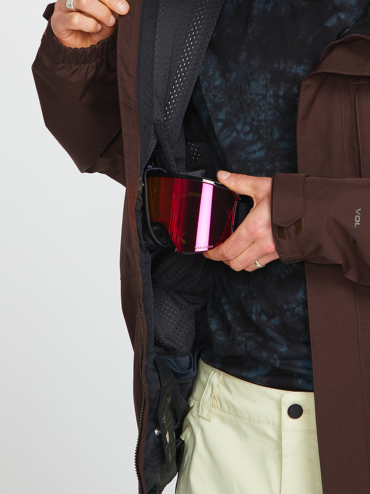 Giacca da snowboard Volcom Dua Insulated Gore-Tex Jacket - Marrone