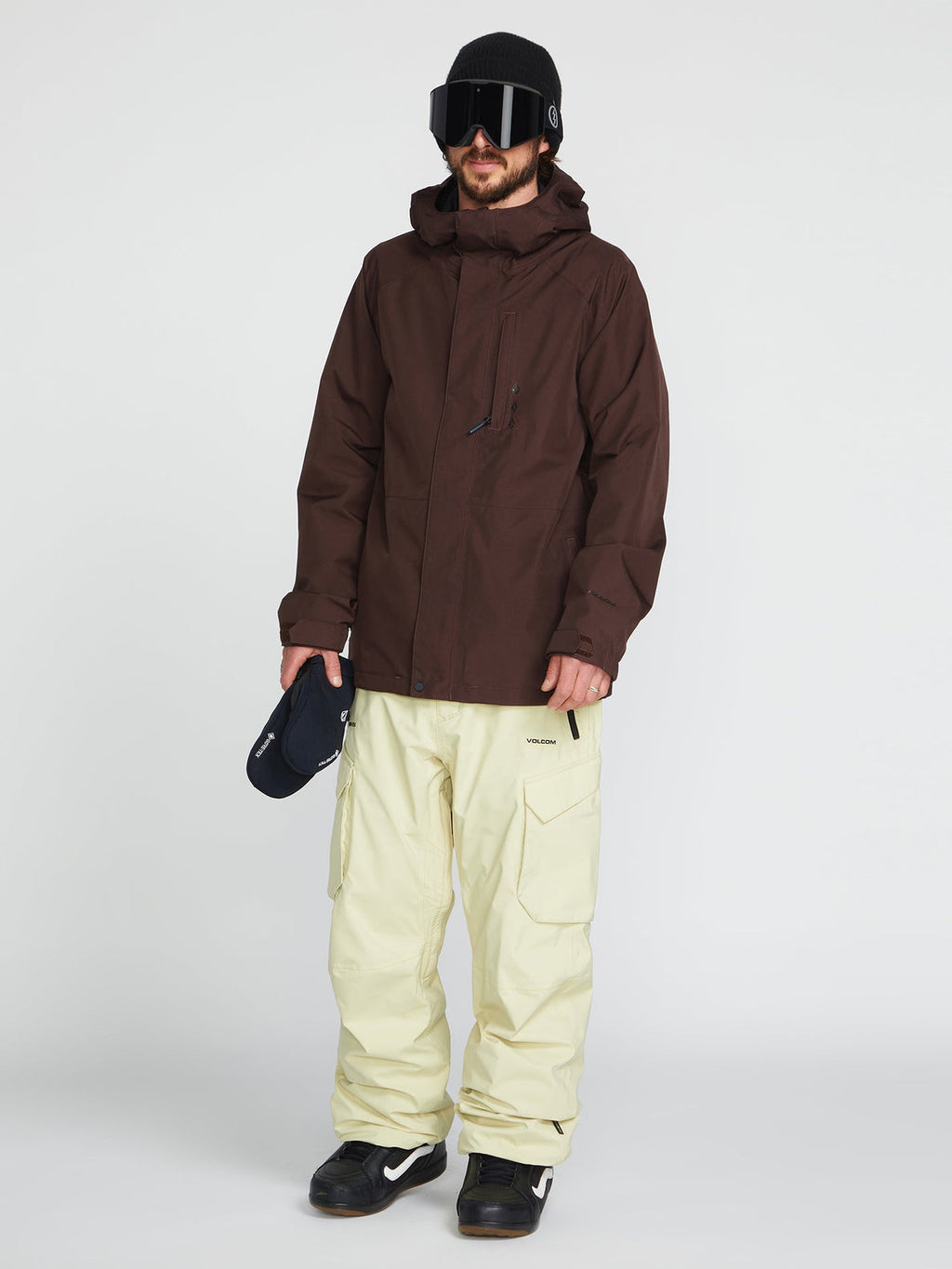 Chaqueta de snowboard Volcom Dua Insulated Gore-Tex Jacket - Brown