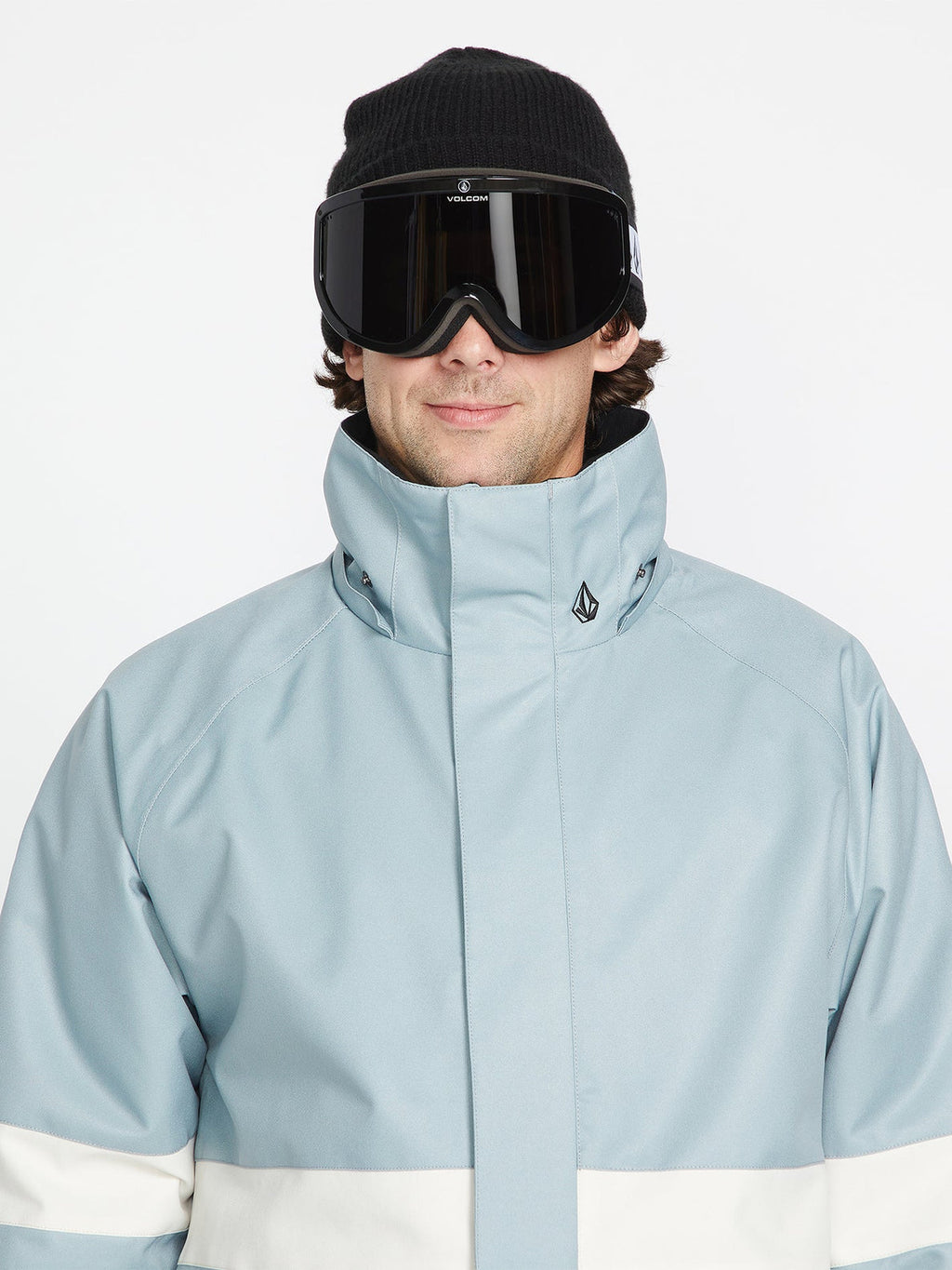 Volcom JP Insulated Jacket Snowboard Jacket - Light Gray