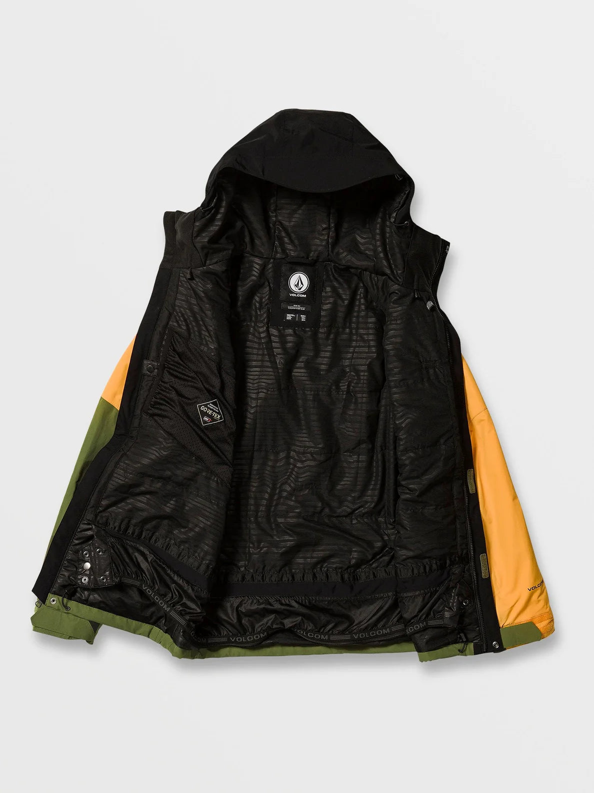 Volcom L Insulated Gore-Tex Jacket Snowboard Jacket - Gold