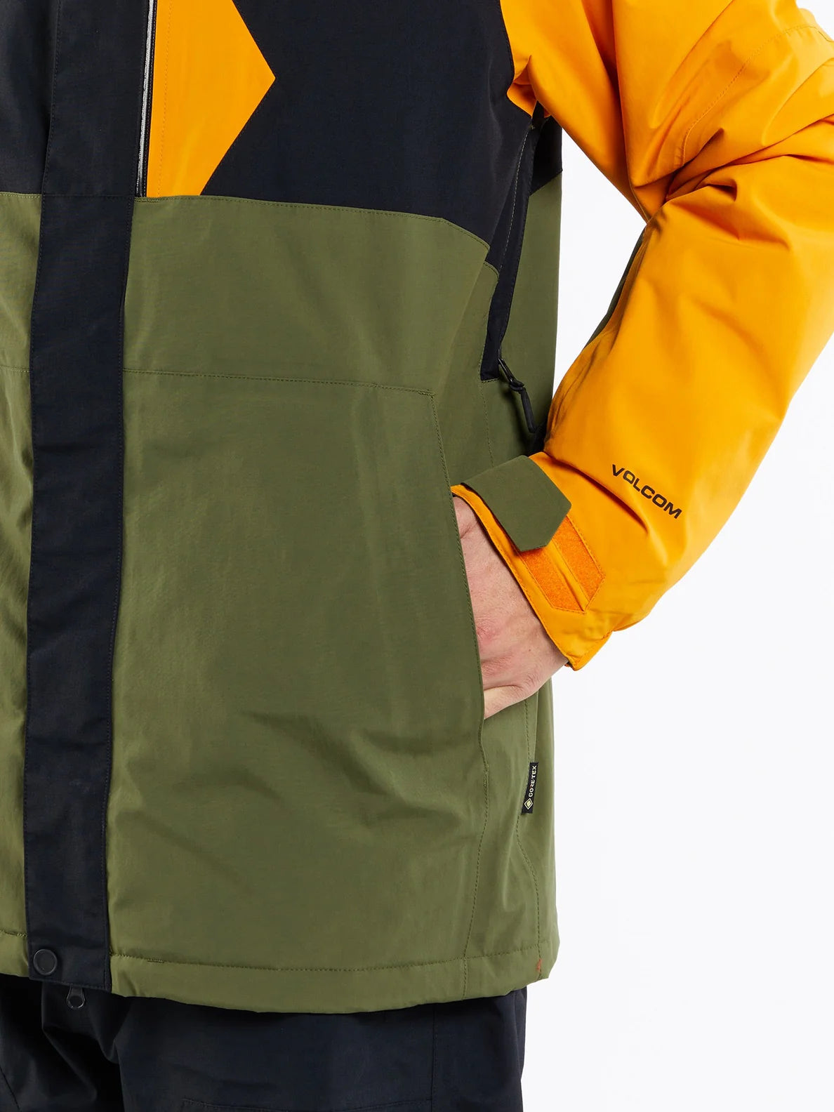 Volcom L Insulated Gore-Tex Jacket Snowboard Jacket - Gold