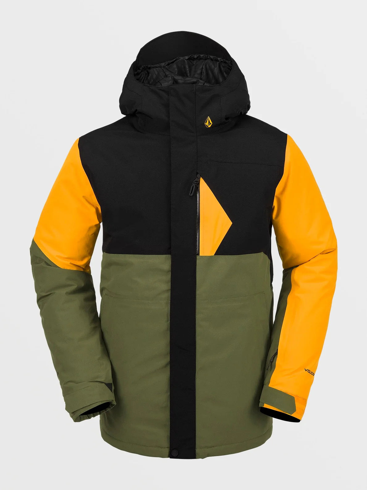 Jaqueta de snowboard Volcom L Isolada Gore-Tex - Dourada