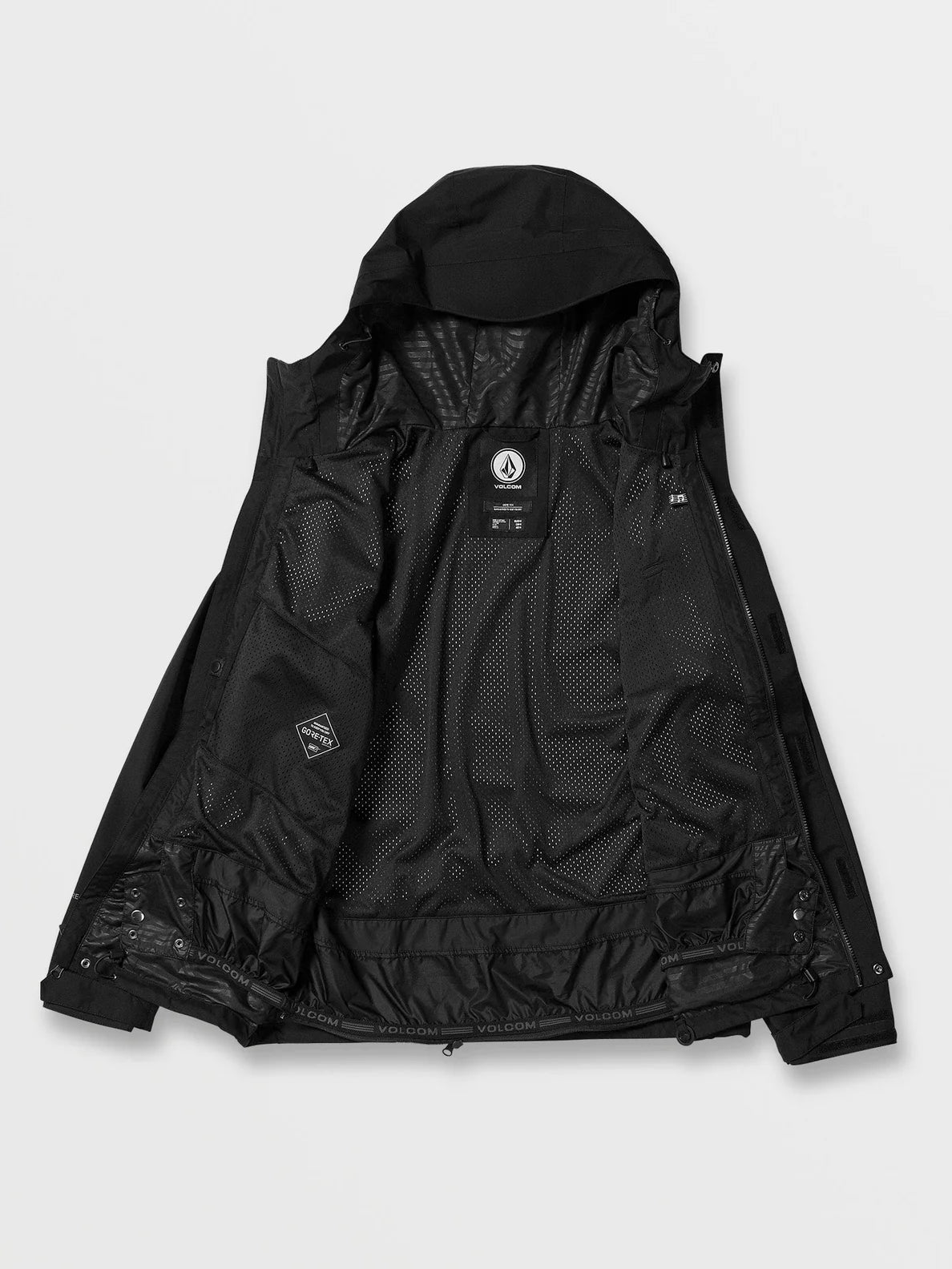 Jaqueta de snowboard Volcom Dua Insulated Gore-Tex - Preto | INVERNO 24 | Novos produtos | Produtos mais recentes | Produtos mais vendidos | Produtos mais vendidos | Snowboard Gore-Tex | surfdevils.com