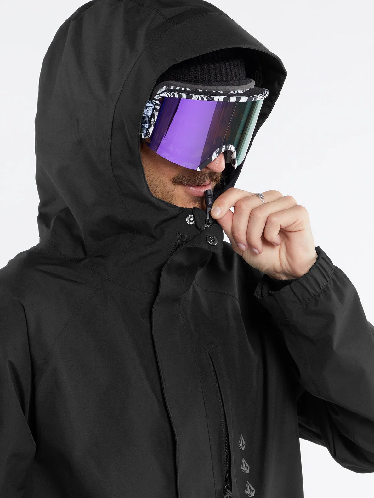 Jaqueta de snowboard Volcom Dua Insulated Gore-Tex - Preto | INVERNO 24 | Novos produtos | Produtos mais recentes | Produtos mais vendidos | Produtos mais vendidos | Snowboard Gore-Tex | surfdevils.com