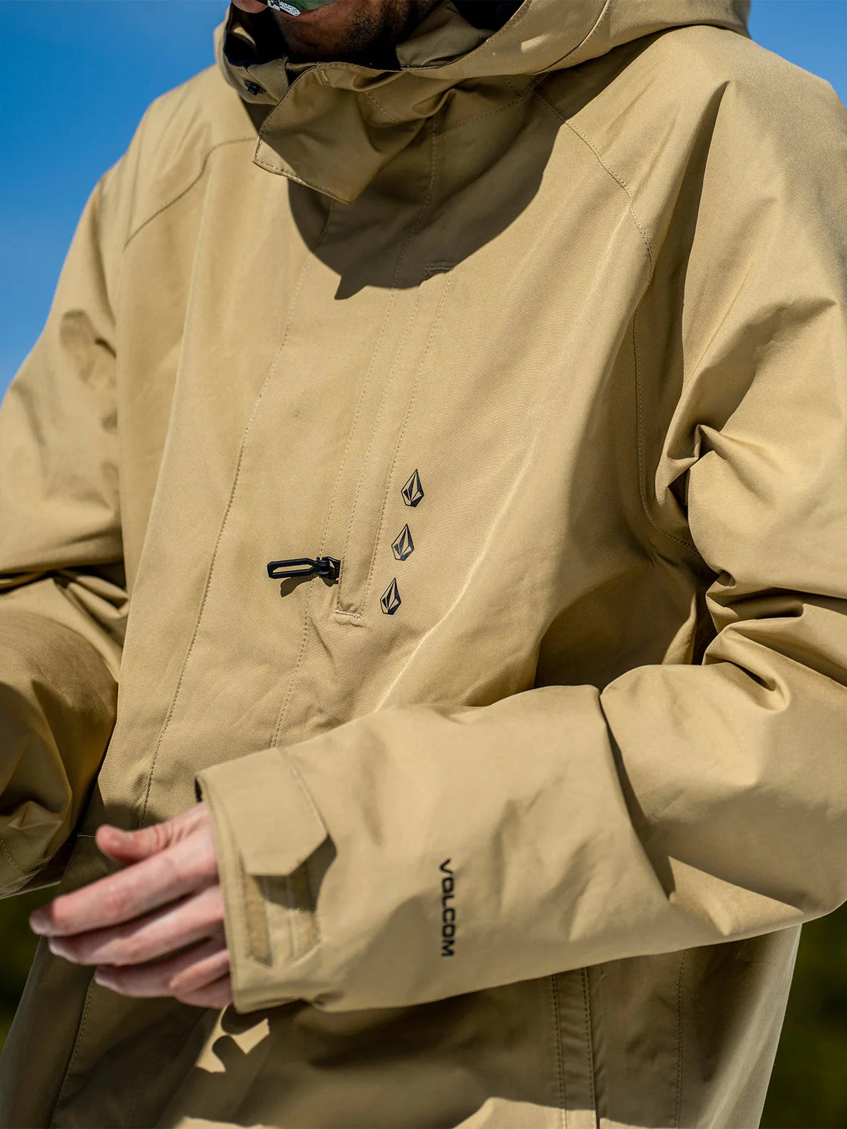 Volcom Dua Insulated Gore-Tex Jacket Snowboard Jacket - Dark Khaki | Gore-Tex Snowboard | WINTER 24 | surfdevils.com