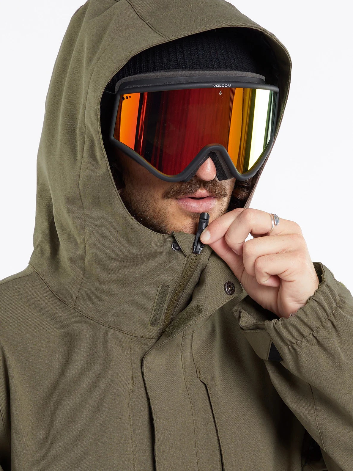 Giacca da snowboard isolata Volcom V.CO OP - Teak