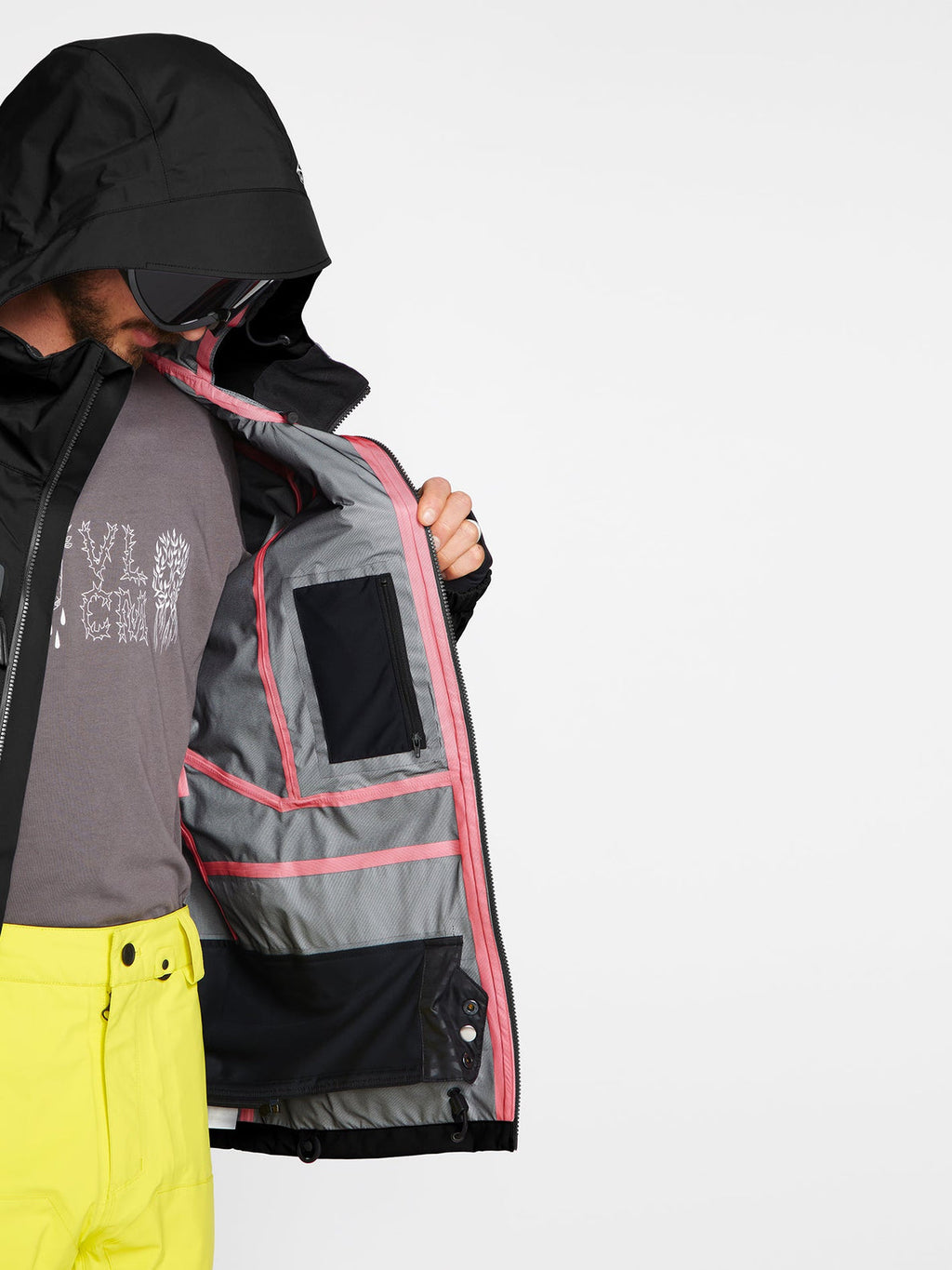 Chaqueta de snowboard Volcom Guide Gore-Tex Jacket - Black