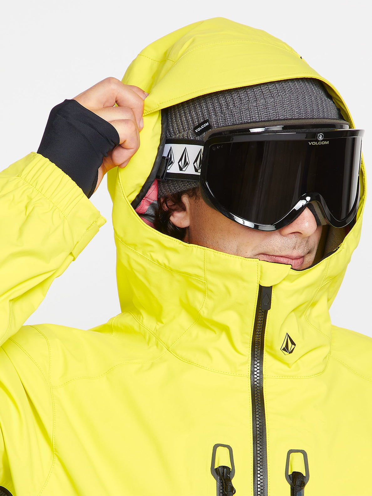 Veste de snowboard Volcom Guide Gore-Tex Jacket - Citron | HIVER 24 | Nouveaux produits | Produits les plus récents | Produits les plus vendus | Snowboard Gore-Tex | surfdevils.com