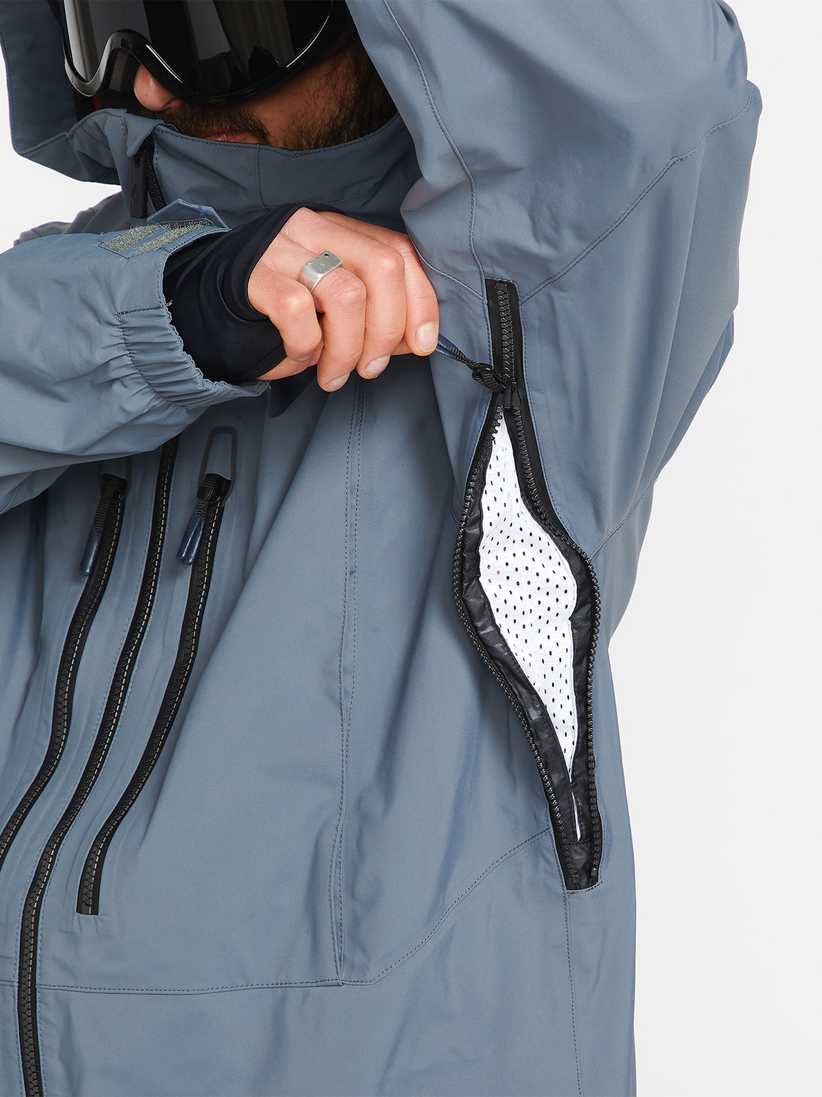 Giacca da snowboard Volcom Guide Gore-Tex Jacket - Grigio scuro