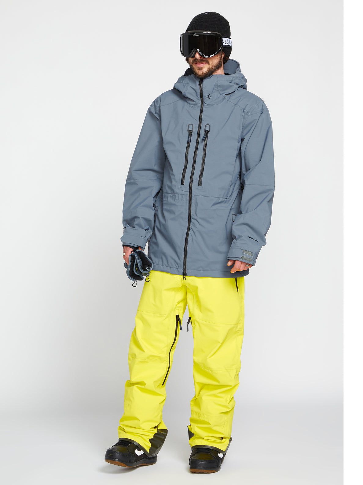Giacca da snowboard Volcom Guide Gore-Tex Jacket - Grigio scuro