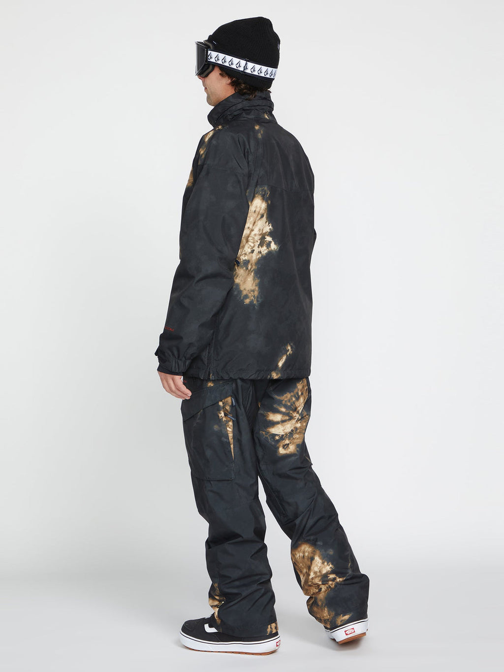 Volcom Melo Gore-Tex Pullover Snowboard Jacket - Bleach Black