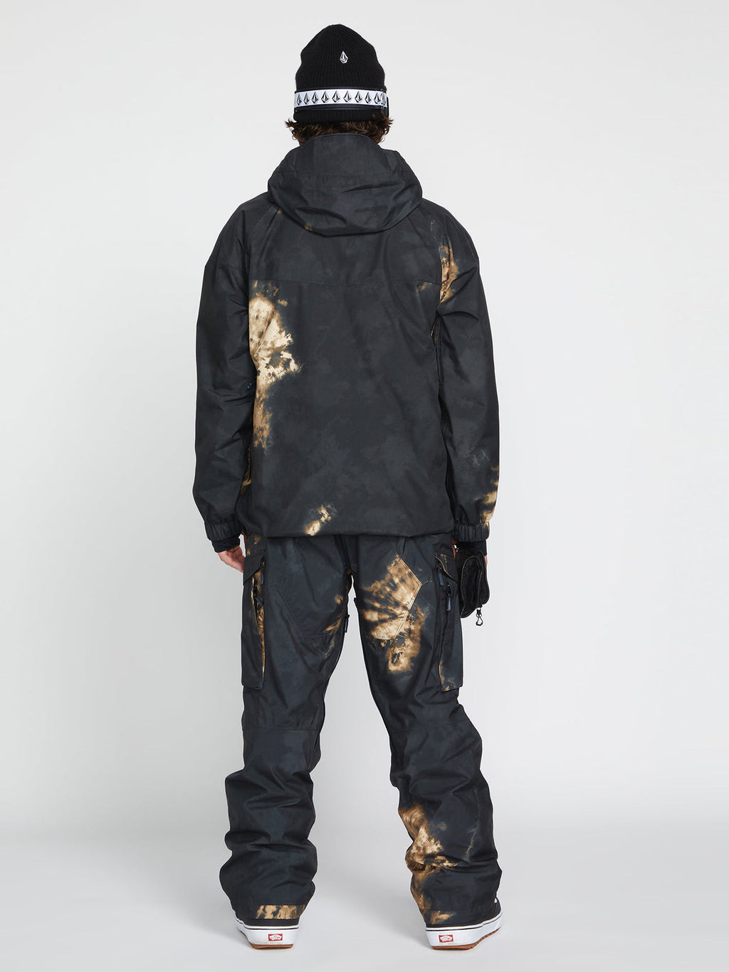 Volcom Melo Gore-Tex Pullover Snowboard Jacket - Bleach Black