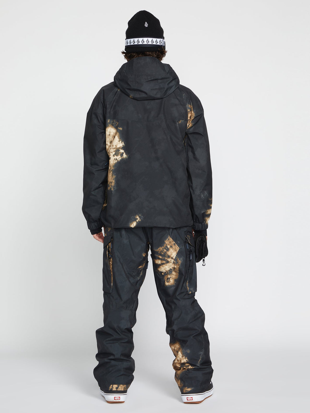 Volcom Melo Gore-Tex Pullover Snowboard Jacket - Bleach Black