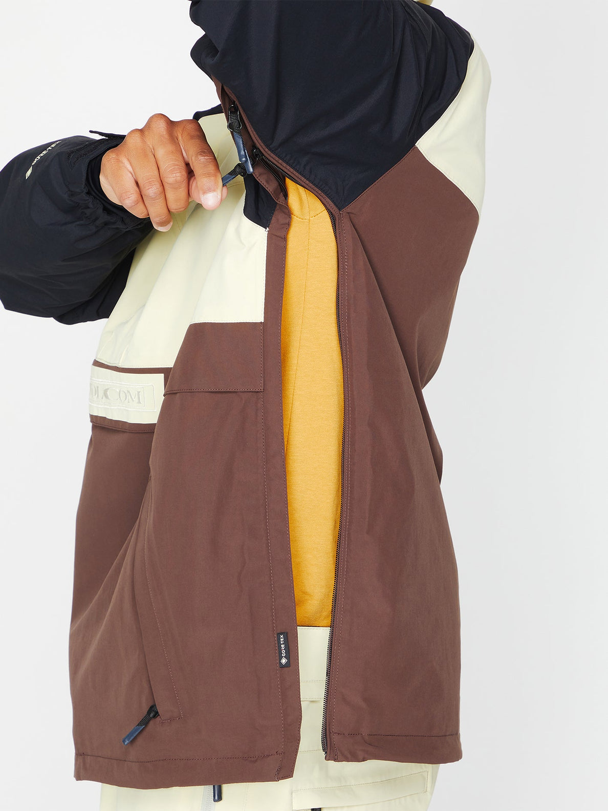 Volcom Melo Gore-Tex Pullover Snowboardjacke – Khaki