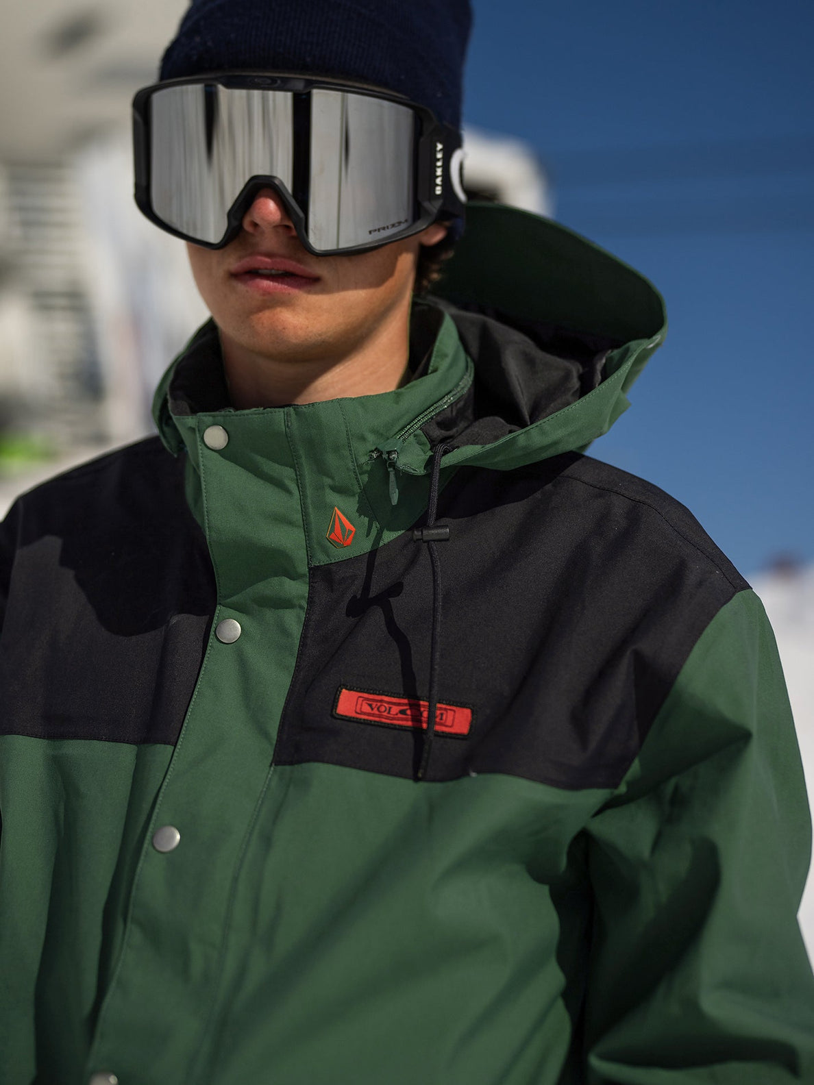 Chaqueta de snowboard Volcom Longo Gore-Tex Jacket - Military