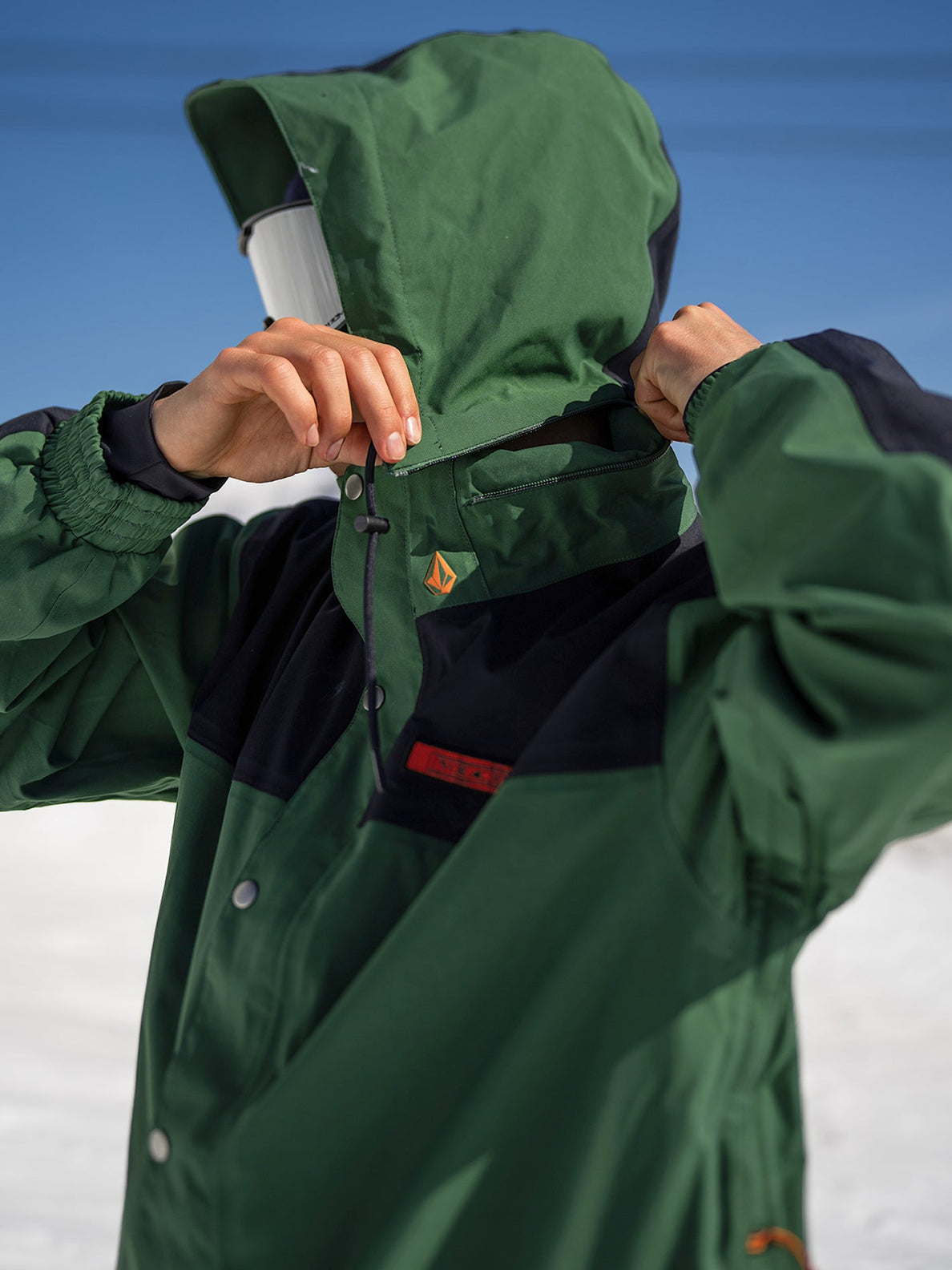 Volcom Longo Gore-Tex Jacke Snowboardjacke – Militär