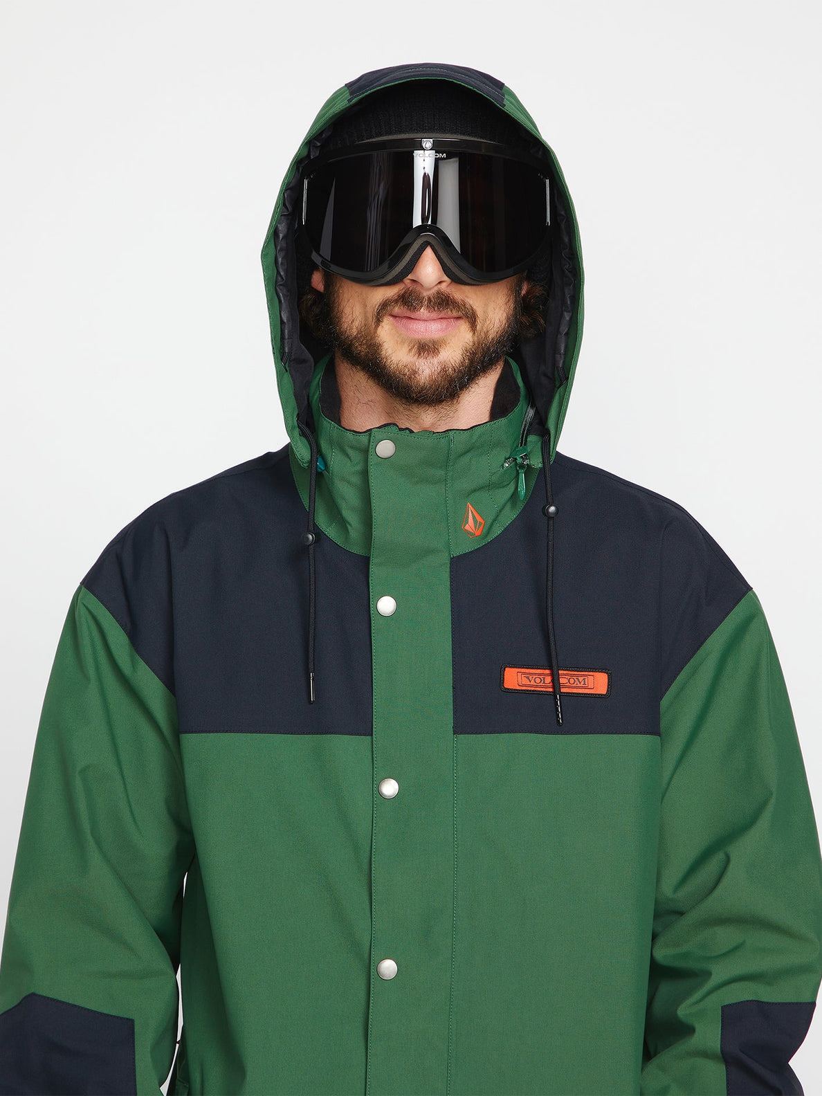 Chaqueta de snowboard Volcom Longo Gore-Tex Jacket - Military | Chaquetas de snowboard Hombre | Snowboard Gore-Tex | Snowboard Shop | Volcom Shop | WINTER 24 | surfdevils.com