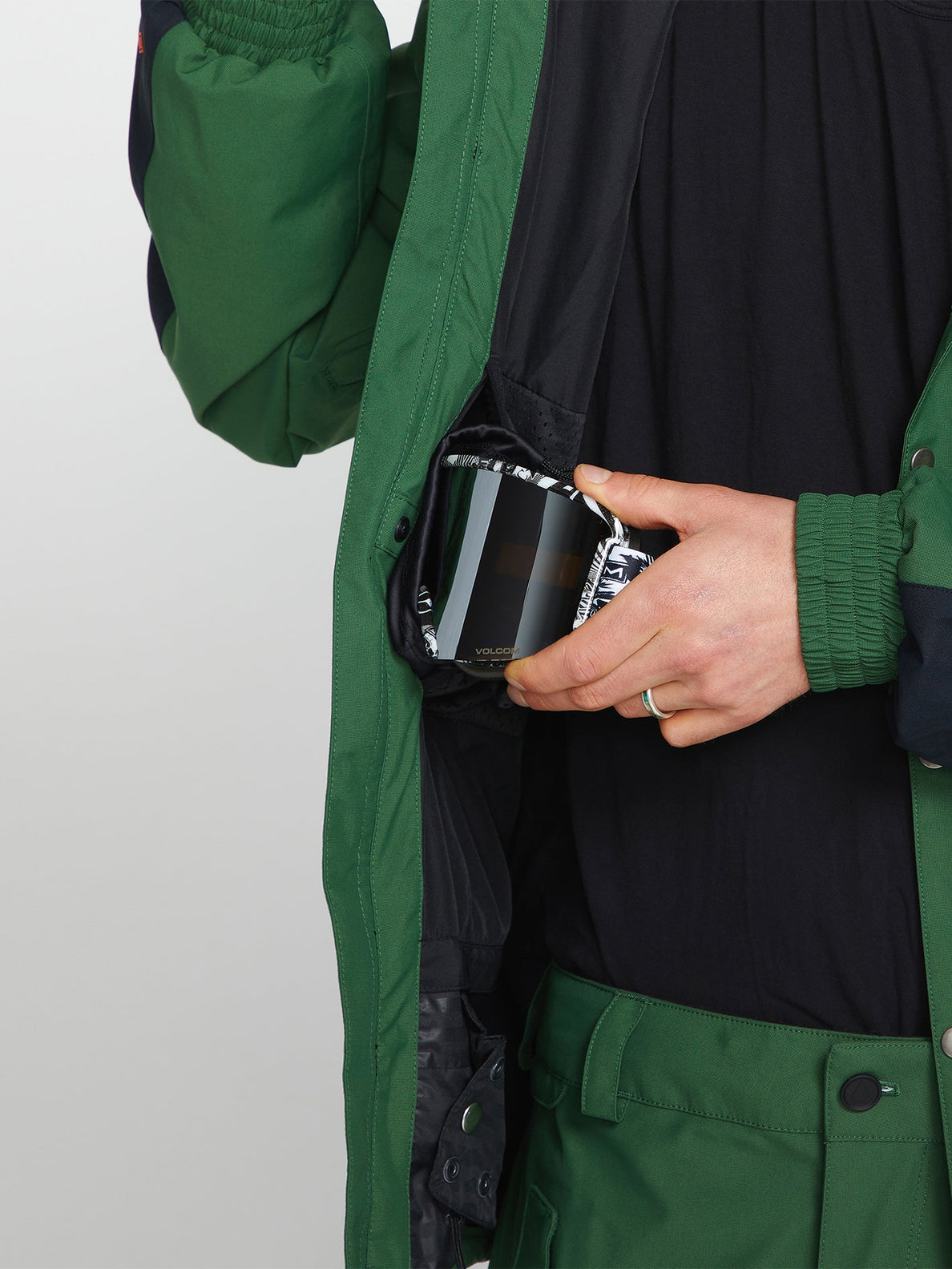 Volcom Longo Gore-Tex Jacke Snowboardjacke – Militär