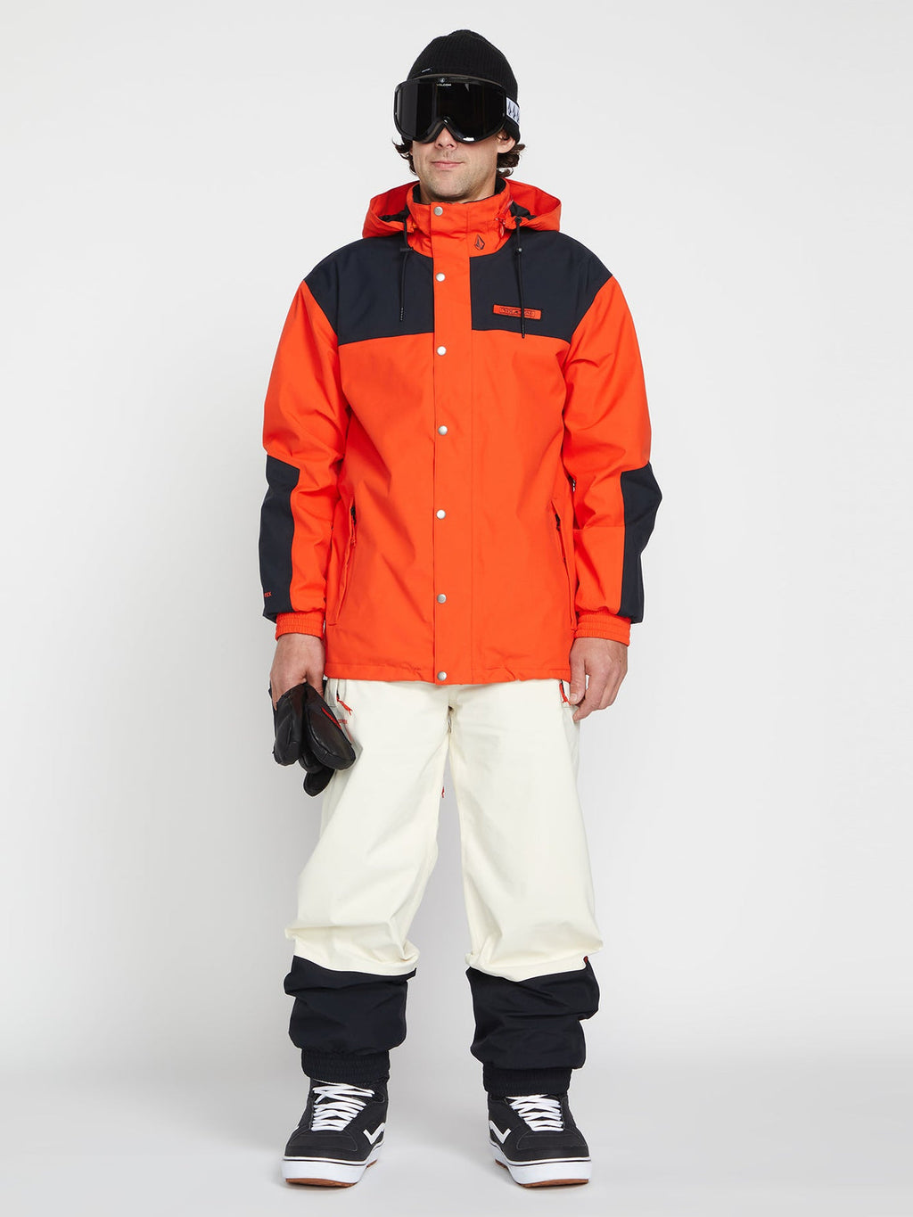 Chaqueta de snowboard Volcom Longo Gore-Tex Jacket - Orange Shock