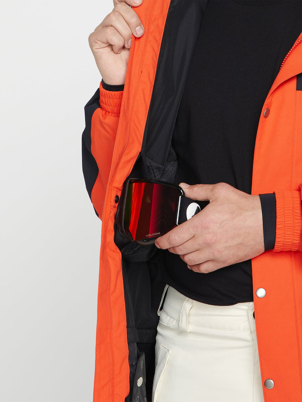 Chaqueta de snowboard Volcom Longo Gore-Tex Jacket - Orange Shock